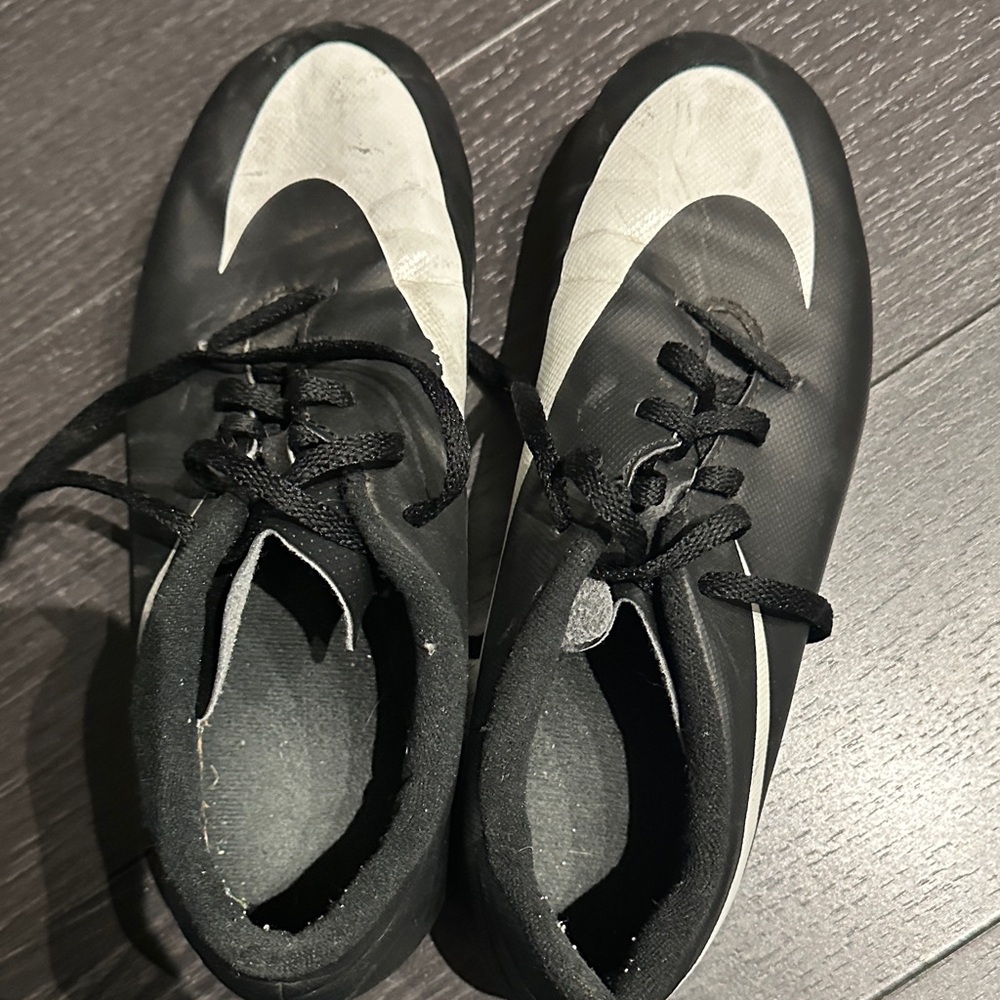 Black and White Athletic Shoes